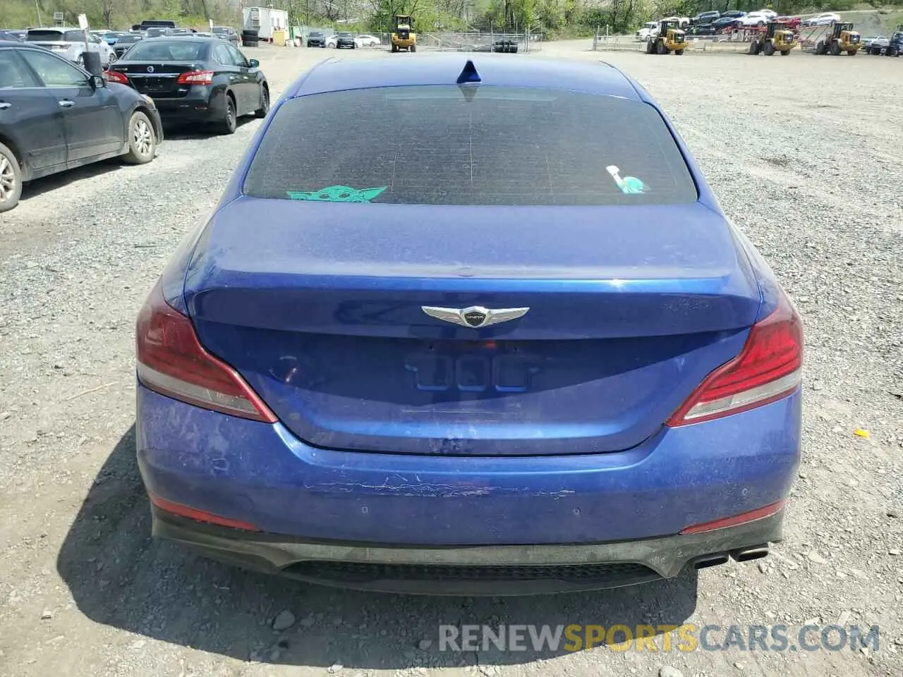 6 Photograph of a damaged car KMTG44LA5KU033135 GENESIS G70 2019