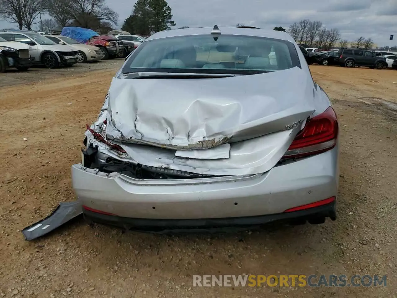 6 Photograph of a damaged car KMTG44LA8KU040192 GENESIS G70 2019