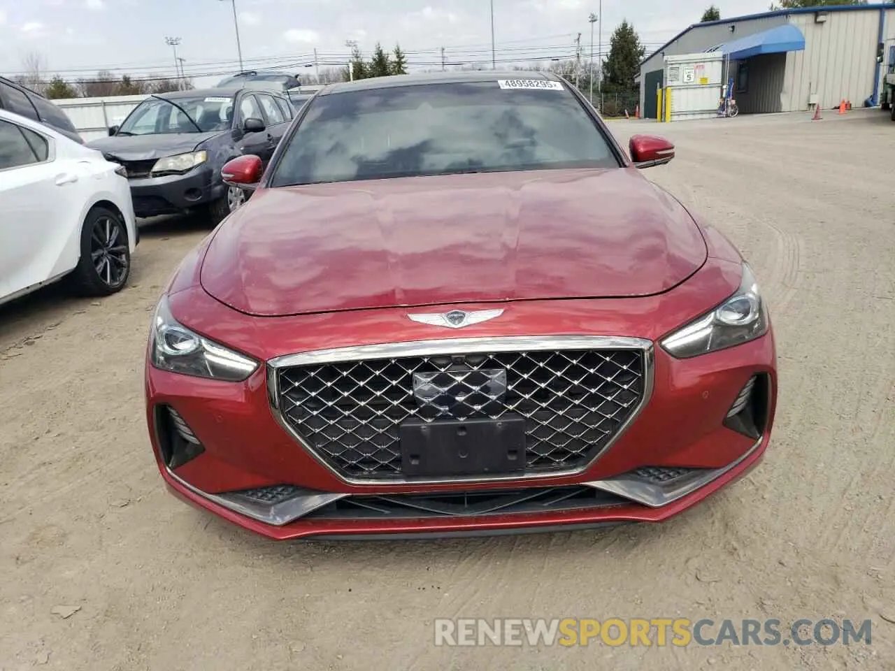 5 Photograph of a damaged car KMTG44LAXKU027461 GENESIS G70 2019