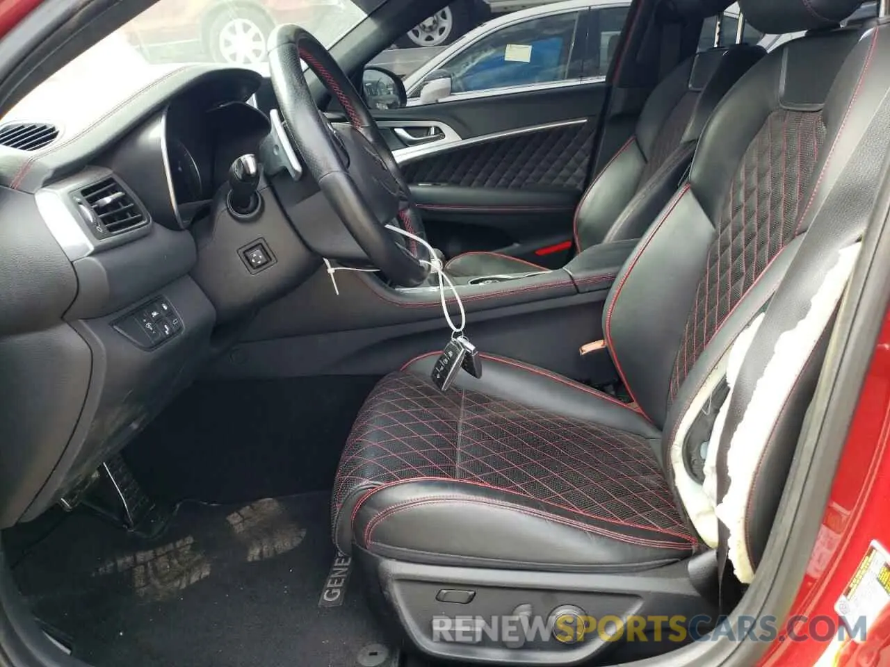 7 Photograph of a damaged car KMTG44LAXKU027461 GENESIS G70 2019