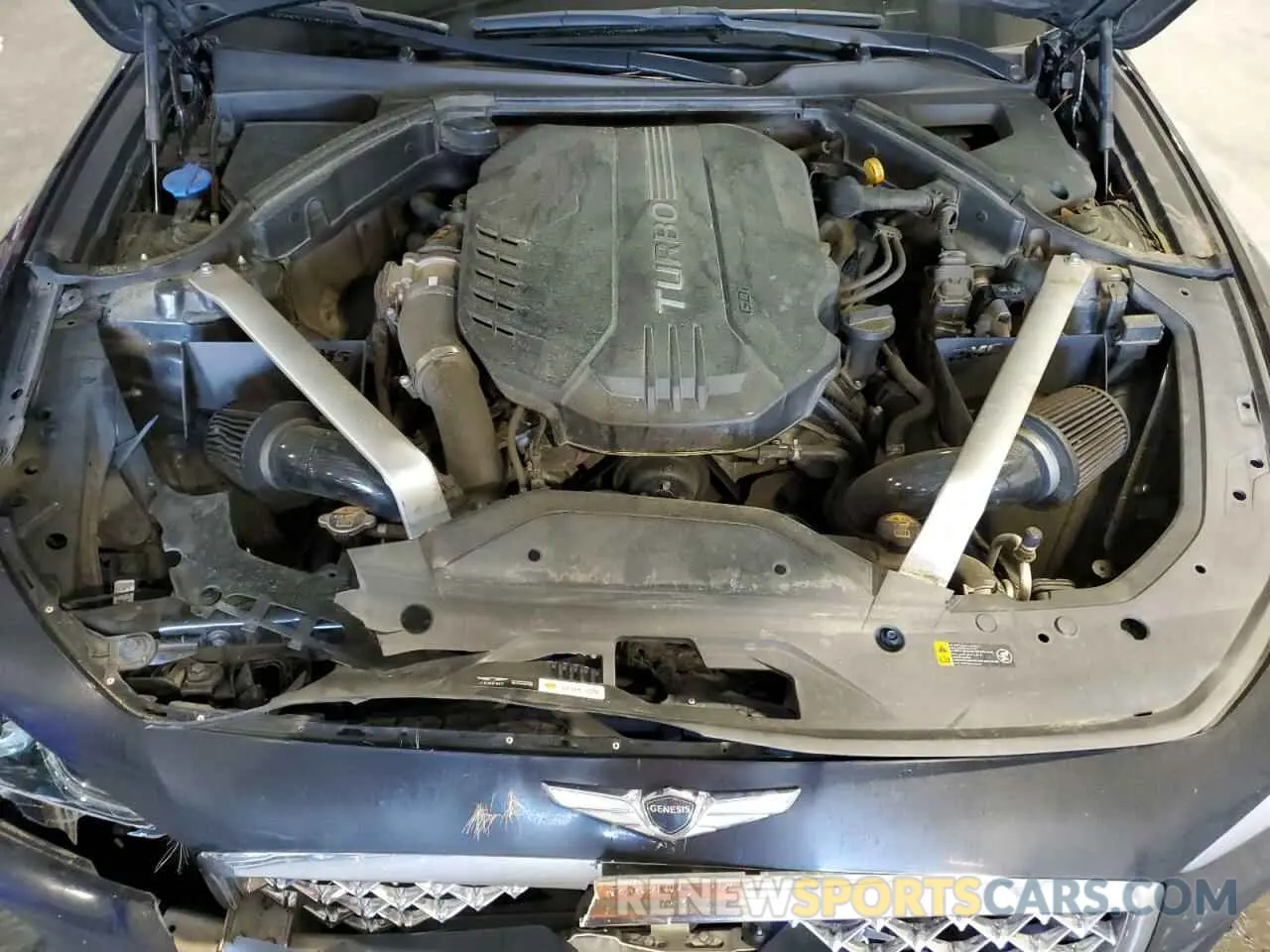 11 Photograph of a damaged car KMTG54LE3KU037703 GENESIS G70 2019