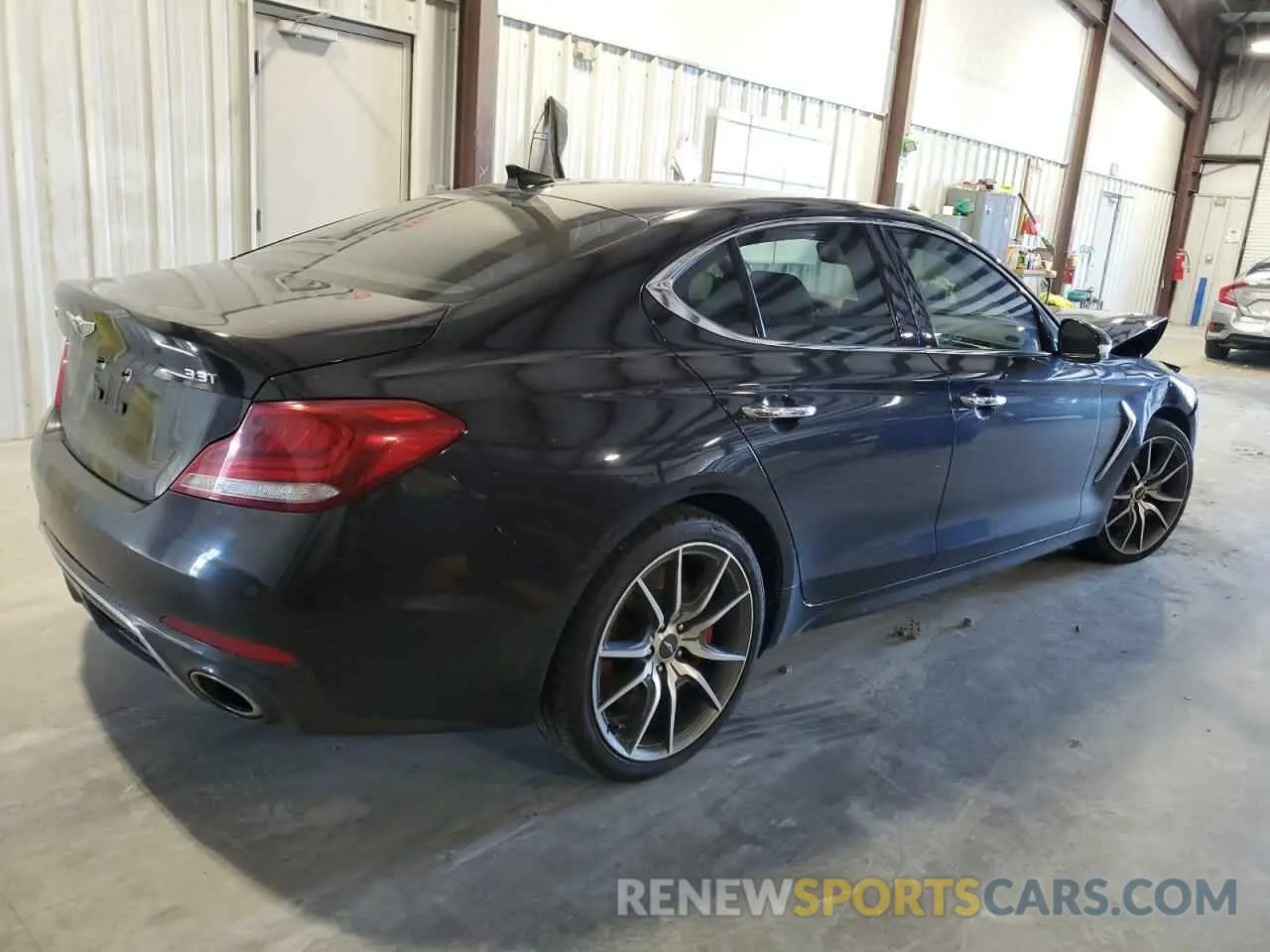 3 Photograph of a damaged car KMTG54LE3KU037703 GENESIS G70 2019