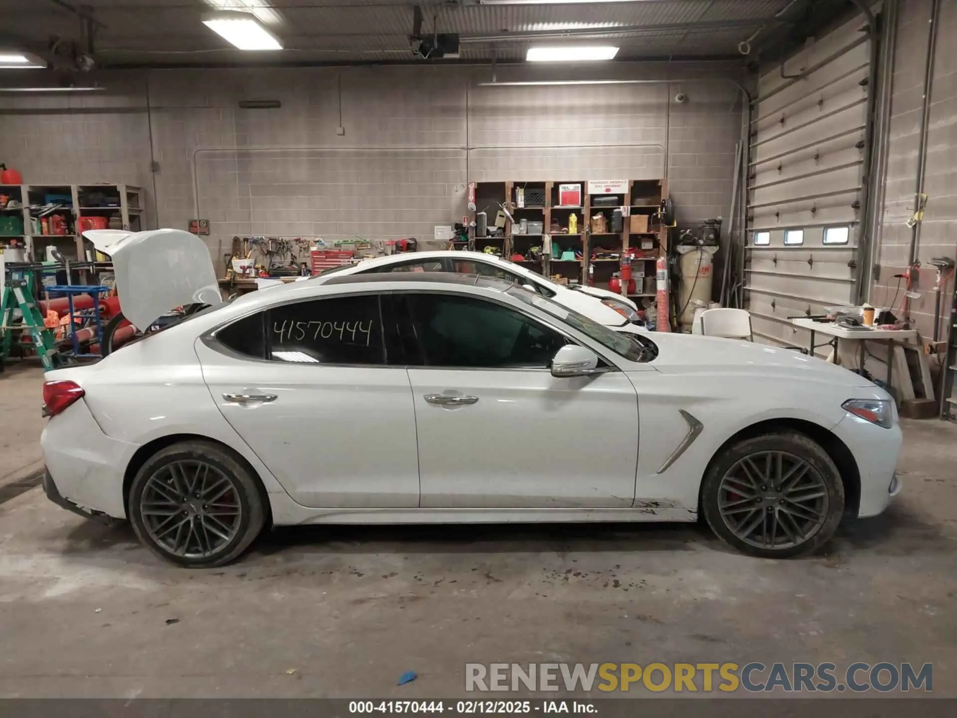 12 Photograph of a damaged car KMTG54LE5KU010843 GENESIS G70 2019