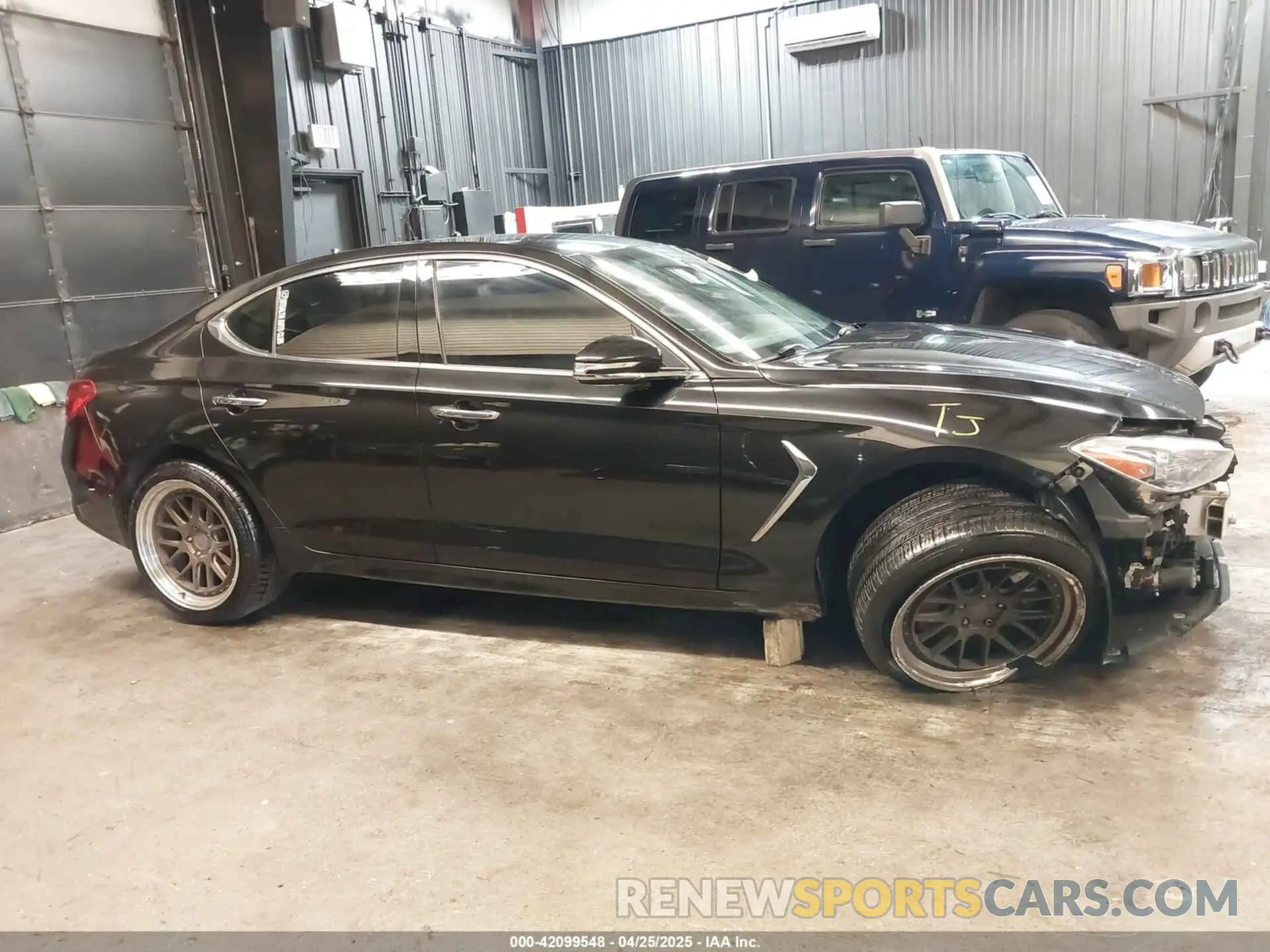 14 Photograph of a damaged car KMTG54LE6KU037582 GENESIS G70 2019