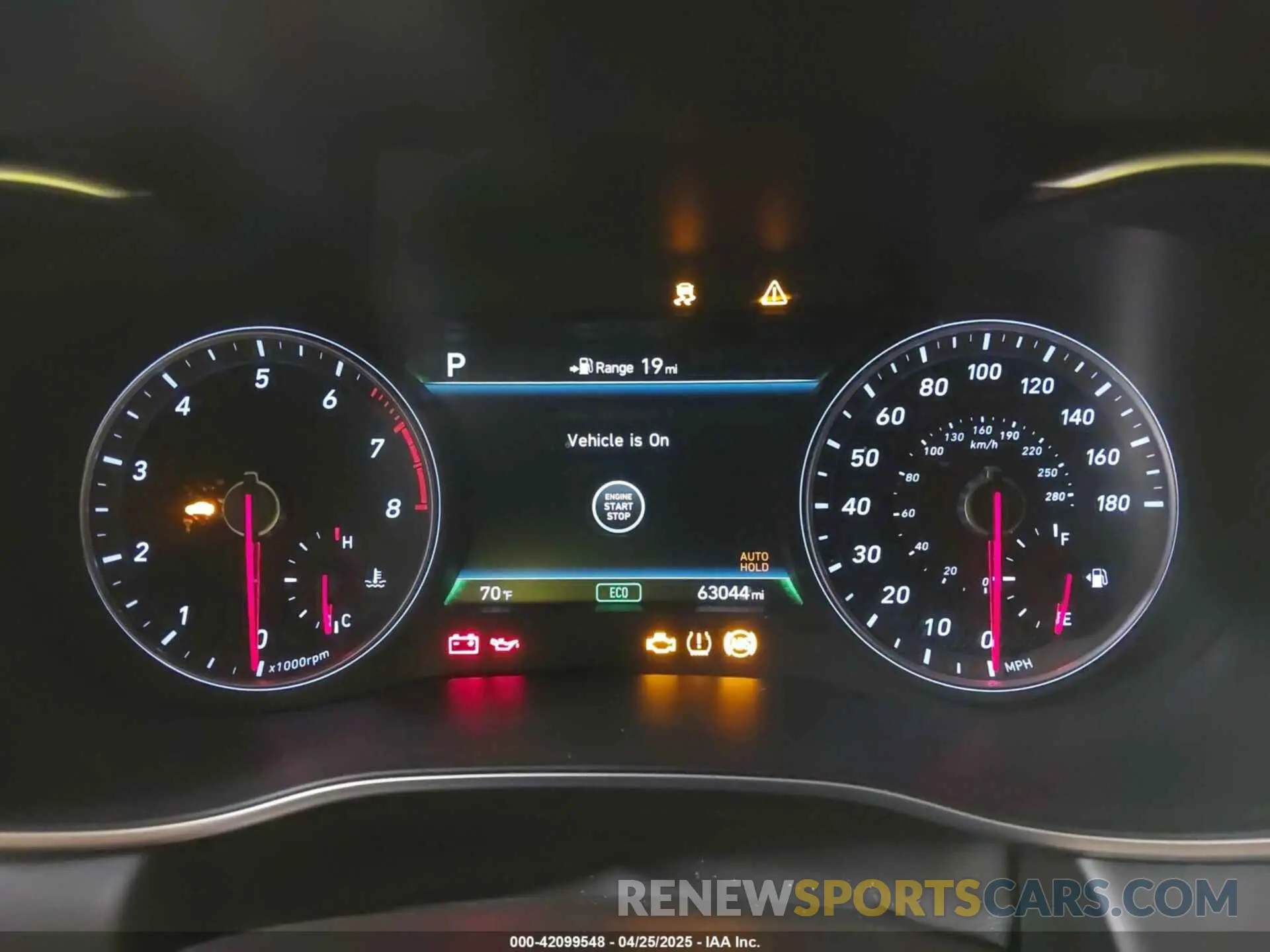 7 Photograph of a damaged car KMTG54LE6KU037582 GENESIS G70 2019