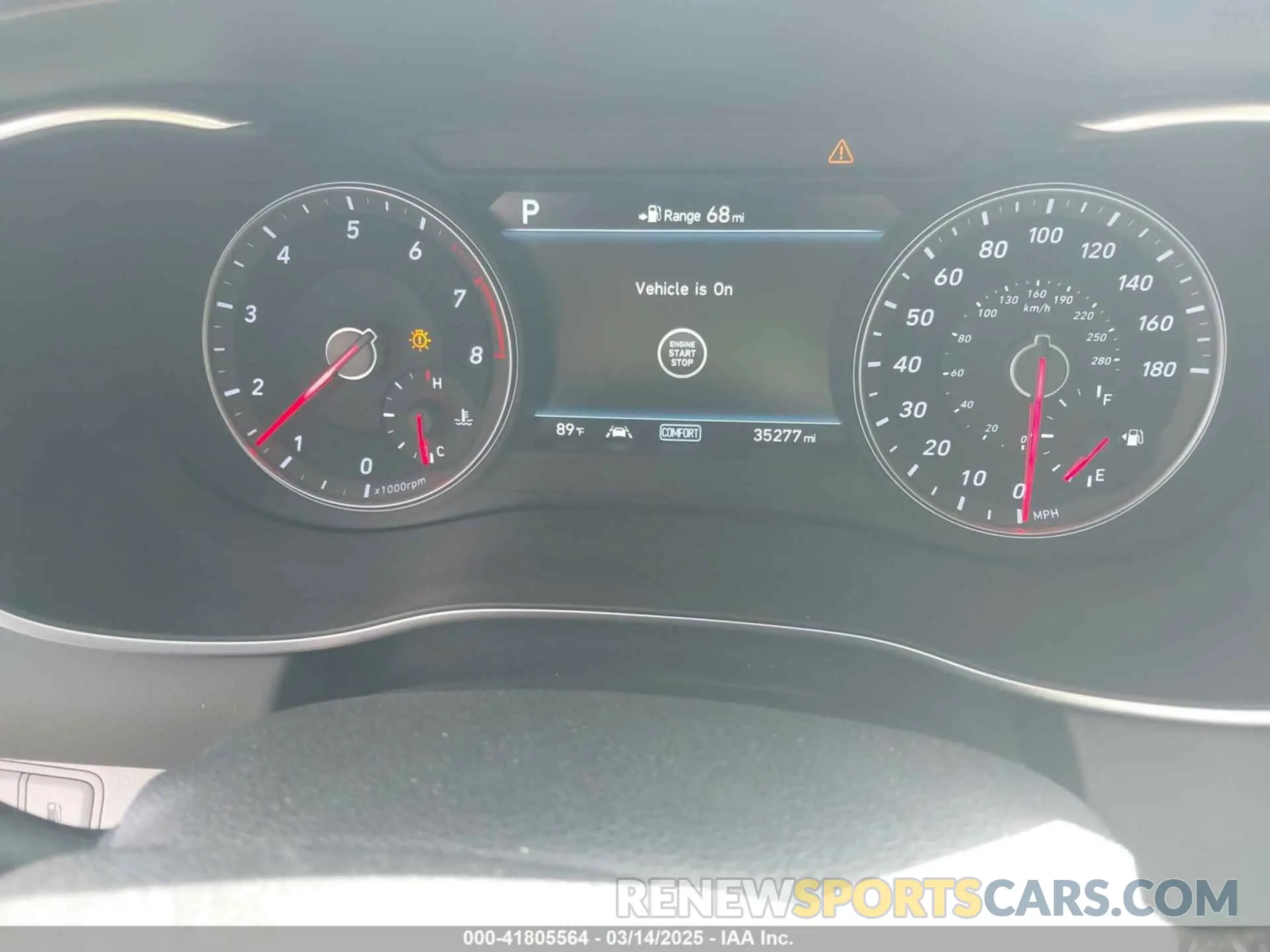 7 Photograph of a damaged car KMTG54LE7KU035128 GENESIS G70 2019