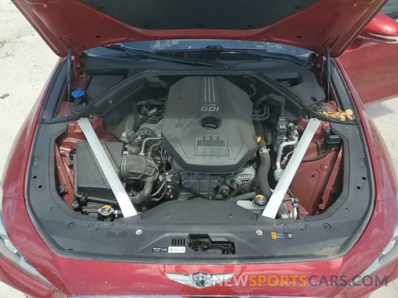 11 Photograph of a damaged car KMTG64LA4KU015493 GENESIS G70 2019