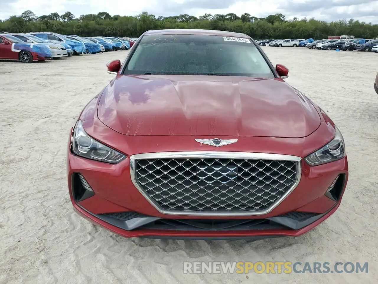 5 Photograph of a damaged car KMTG64LA4KU015493 GENESIS G70 2019