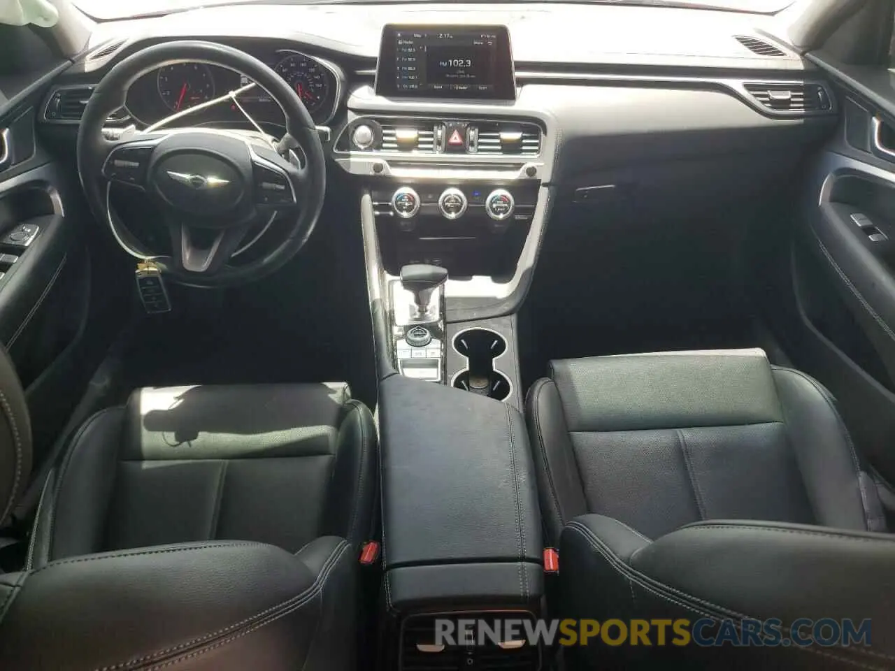 8 Photograph of a damaged car KMTG64LA4KU015493 GENESIS G70 2019