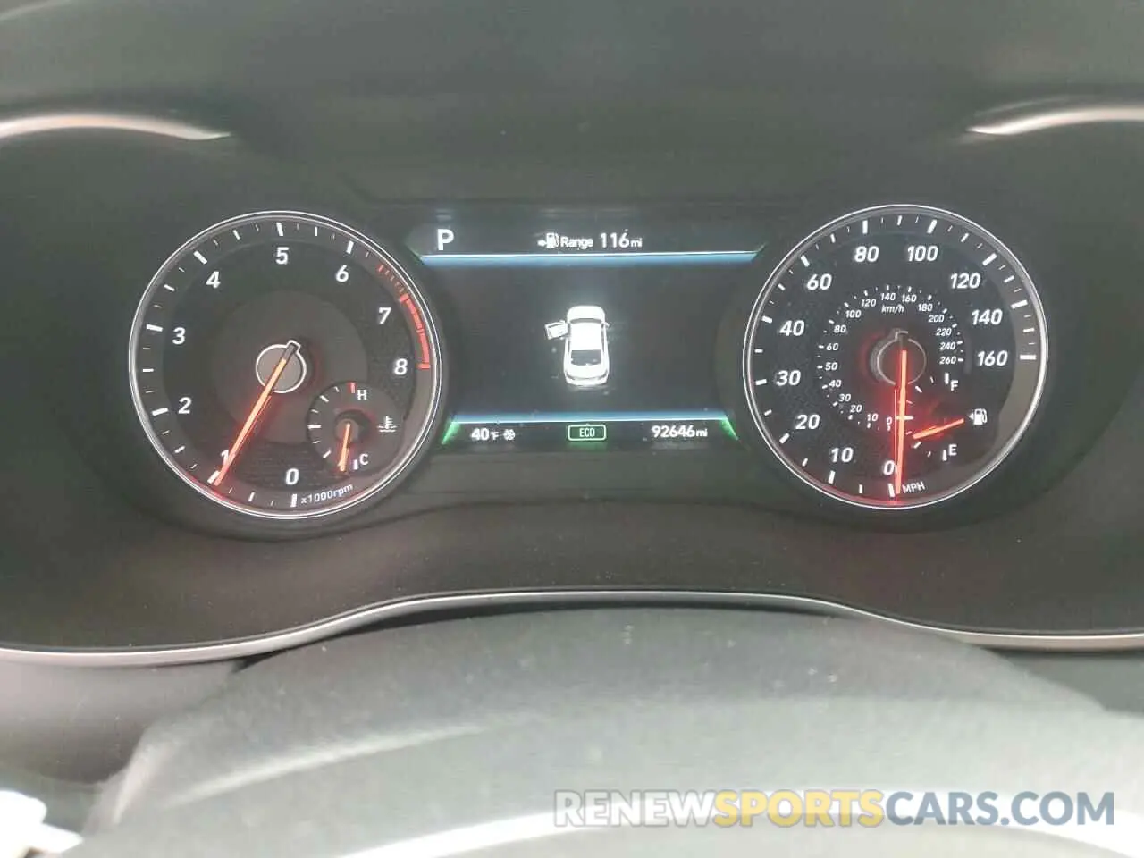 9 Photograph of a damaged car KMTG64LA9KU036260 GENESIS G70 2019