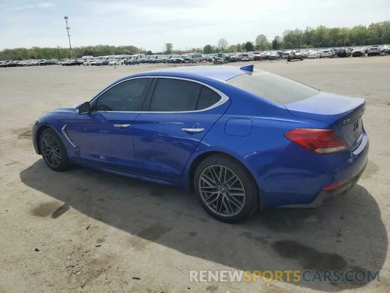2 Photograph of a damaged car KMTG64LAXKU043847 GENESIS G70 2019