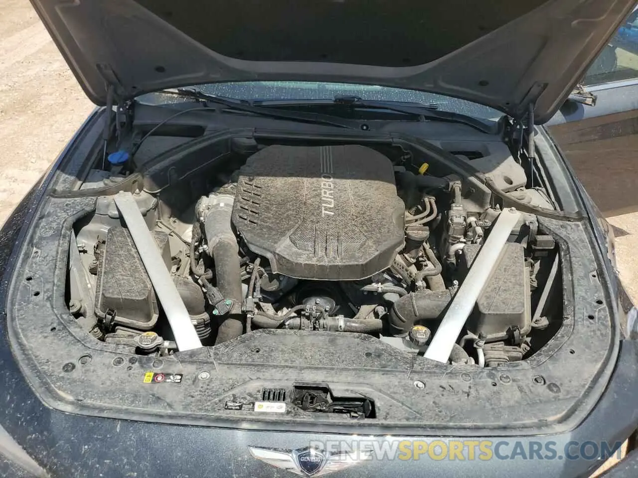 11 Photograph of a damaged car KMTG74LE1KU031151 GENESIS G70 2019