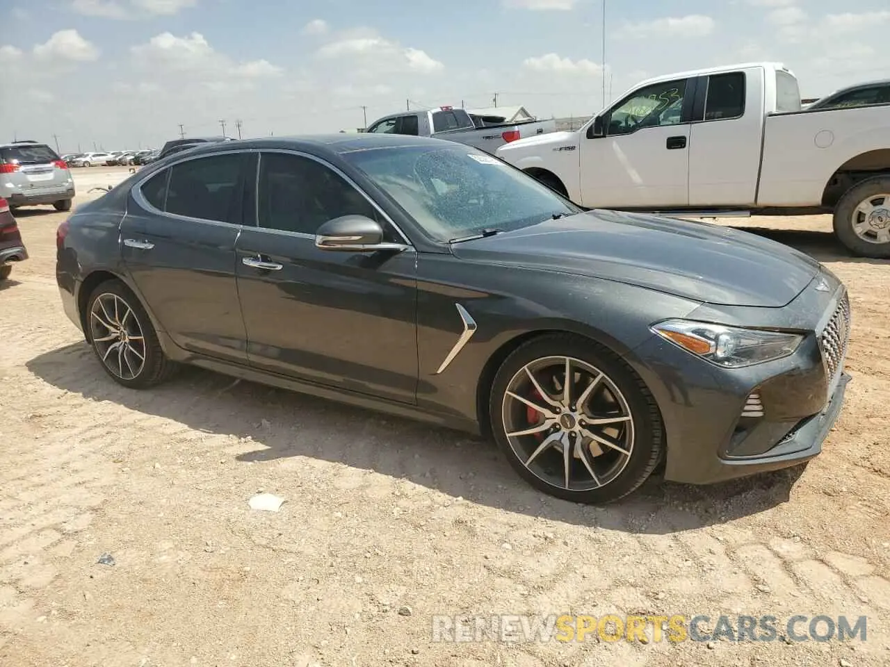 4 Photograph of a damaged car KMTG74LE1KU031151 GENESIS G70 2019