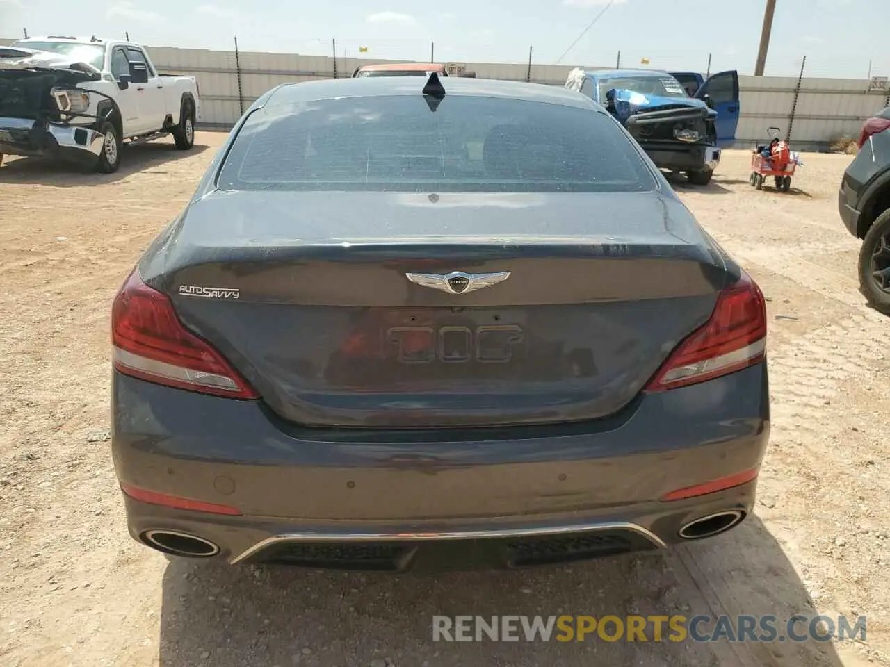 6 Photograph of a damaged car KMTG74LE1KU031151 GENESIS G70 2019