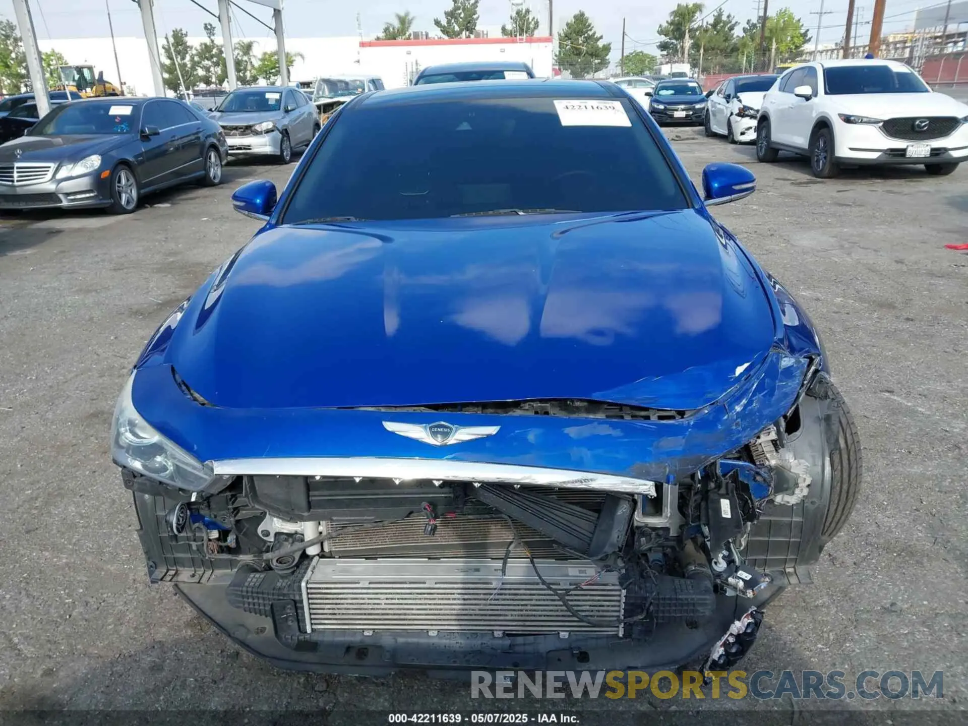 12 Photograph of a damaged car KMTG74LE4KU032620 GENESIS G70 2019