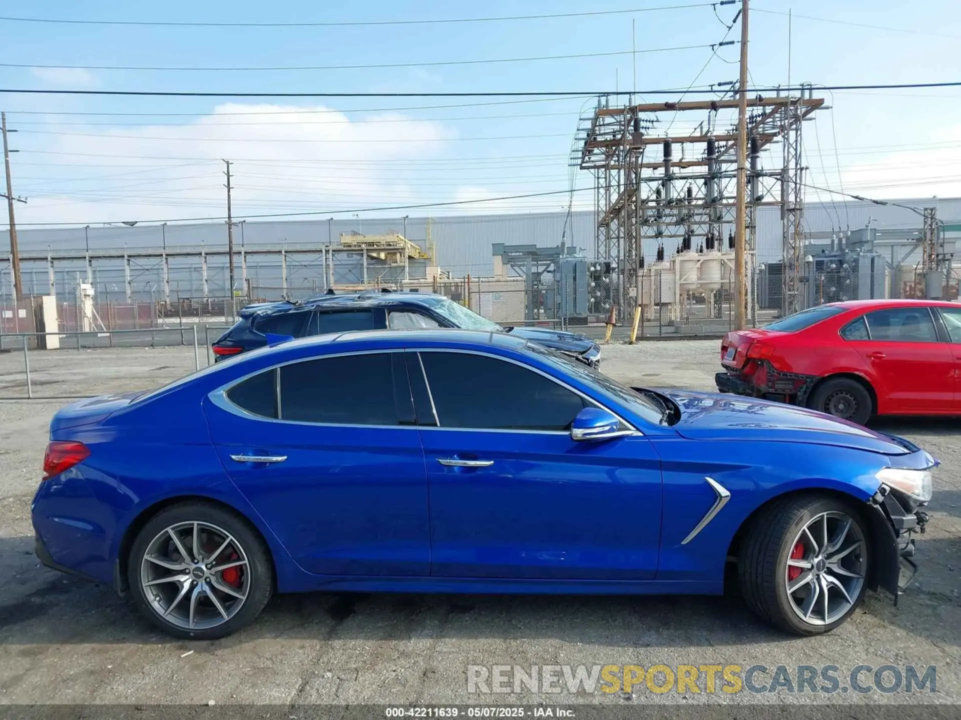 13 Photograph of a damaged car KMTG74LE4KU032620 GENESIS G70 2019