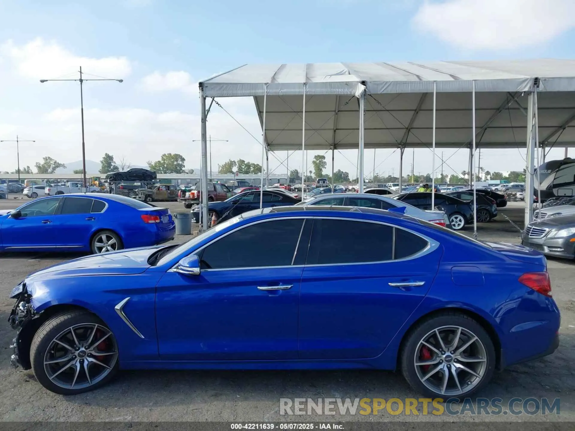 14 Photograph of a damaged car KMTG74LE4KU032620 GENESIS G70 2019