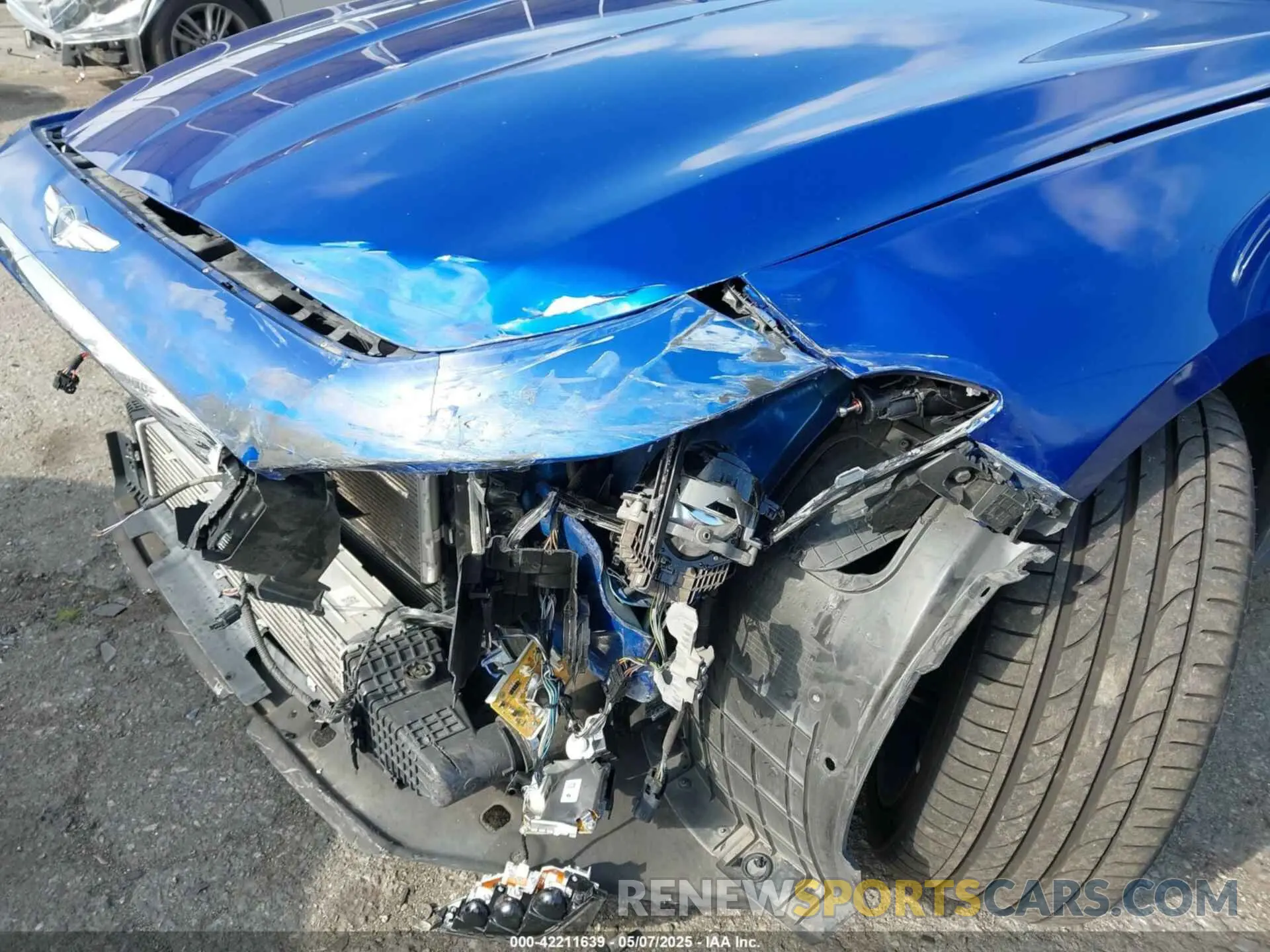 6 Photograph of a damaged car KMTG74LE4KU032620 GENESIS G70 2019
