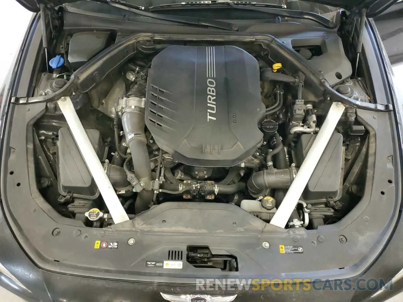 11 Photograph of a damaged car KMTG74LE6KU013986 GENESIS G70 2019
