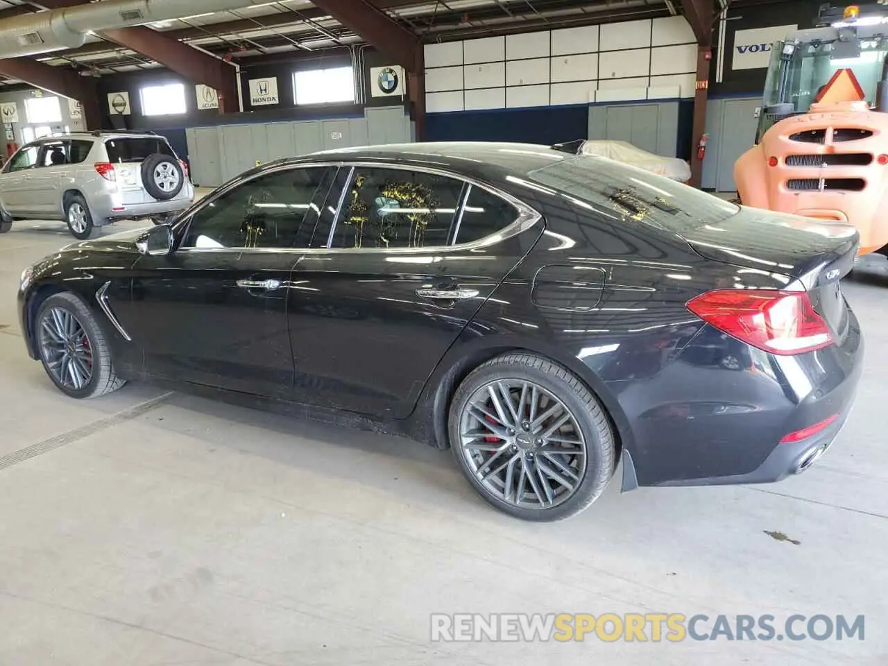 2 Photograph of a damaged car KMTG74LE6KU013986 GENESIS G70 2019