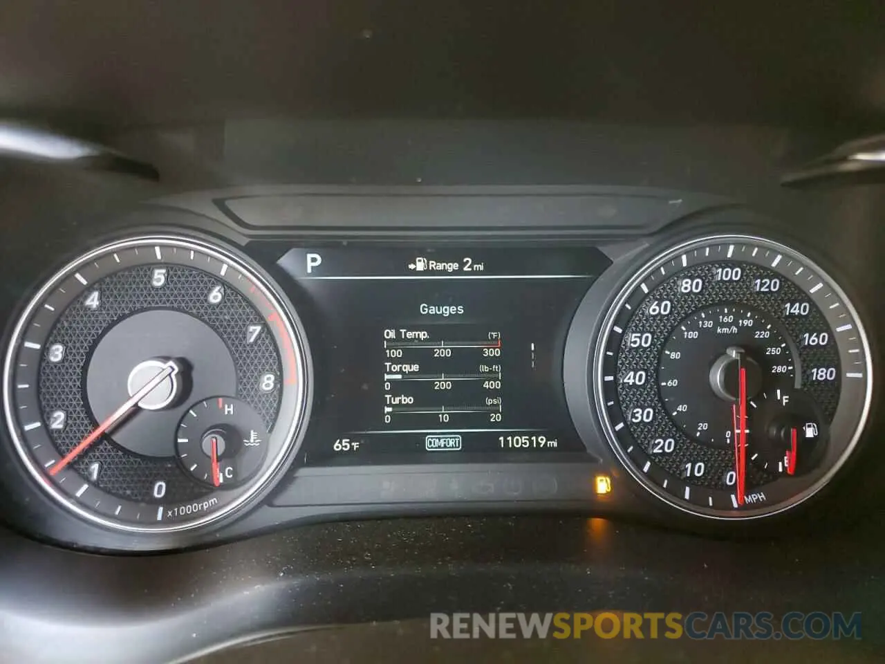 9 Photograph of a damaged car KMTG74LE6KU013986 GENESIS G70 2019