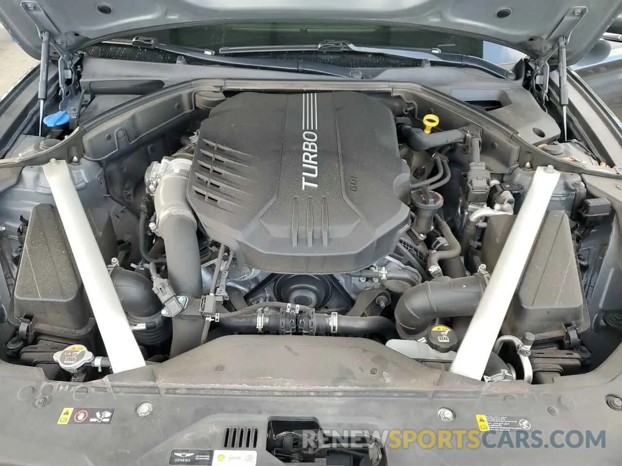 12 Photograph of a damaged car KMTG74LE6KU024096 GENESIS G70 2019