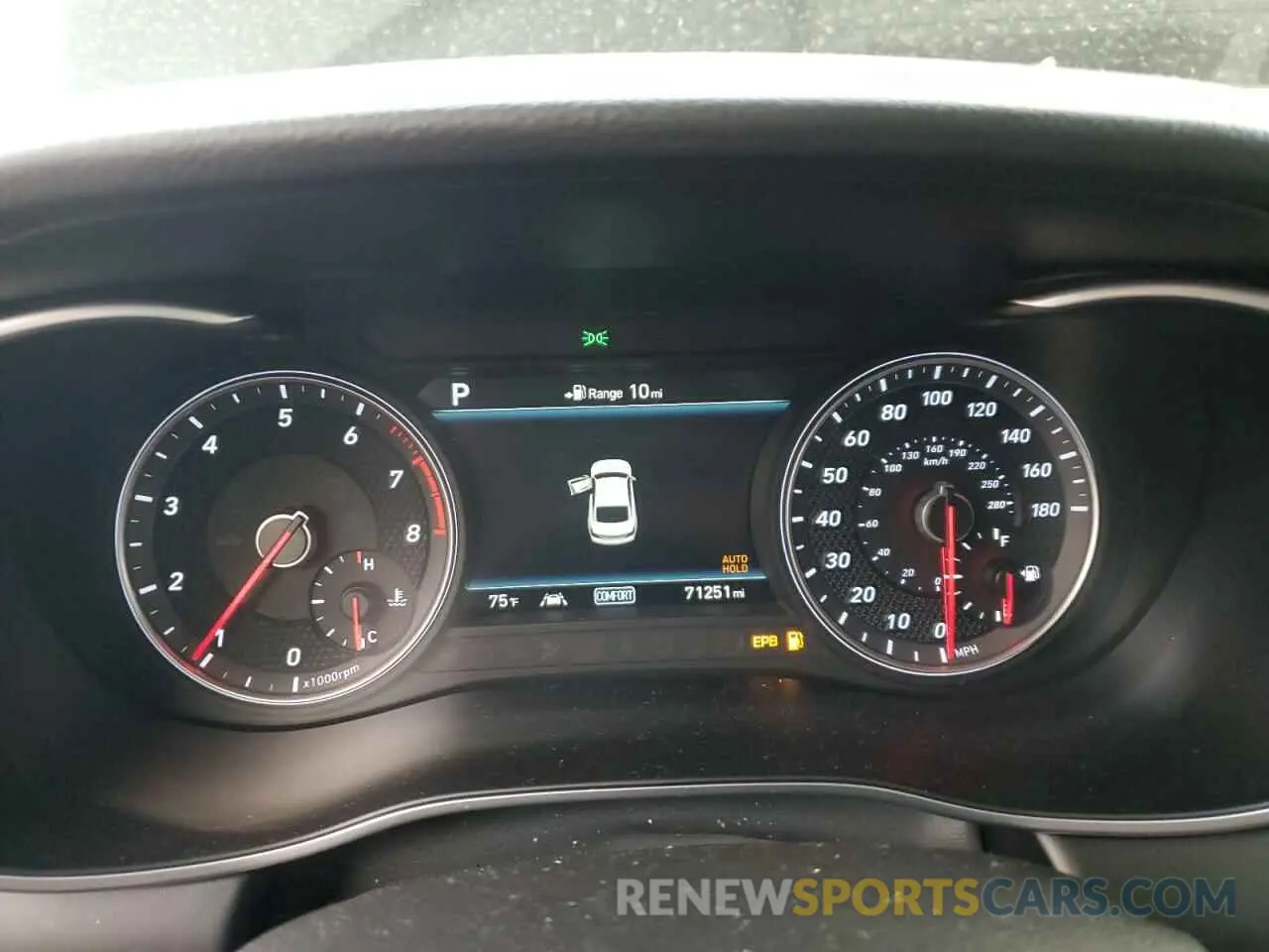 9 Photograph of a damaged car KMTG74LE6KU024096 GENESIS G70 2019