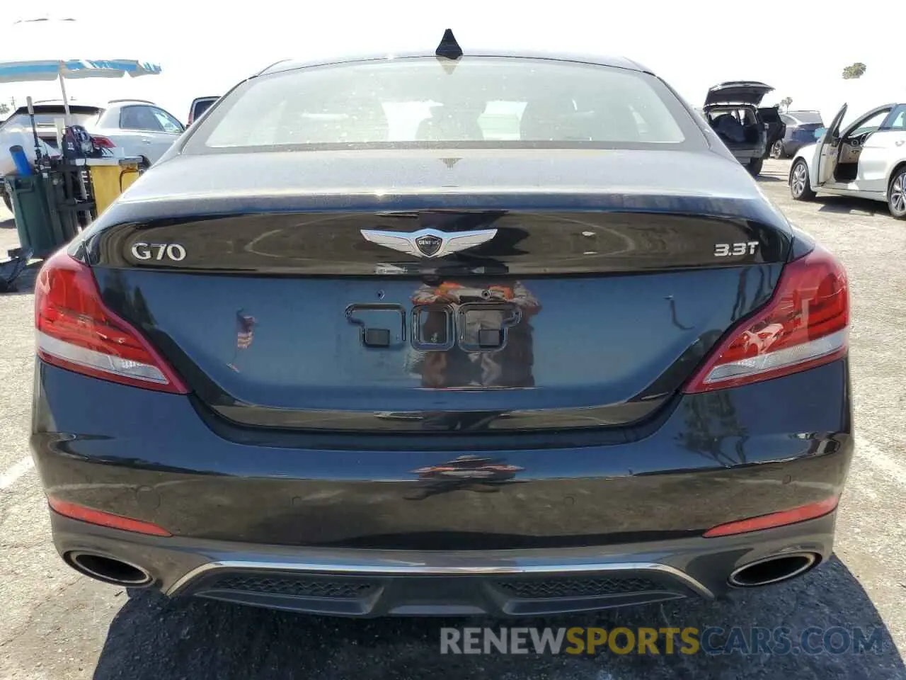 6 Photograph of a damaged car KMTG74LE7KU034474 GENESIS G70 2019