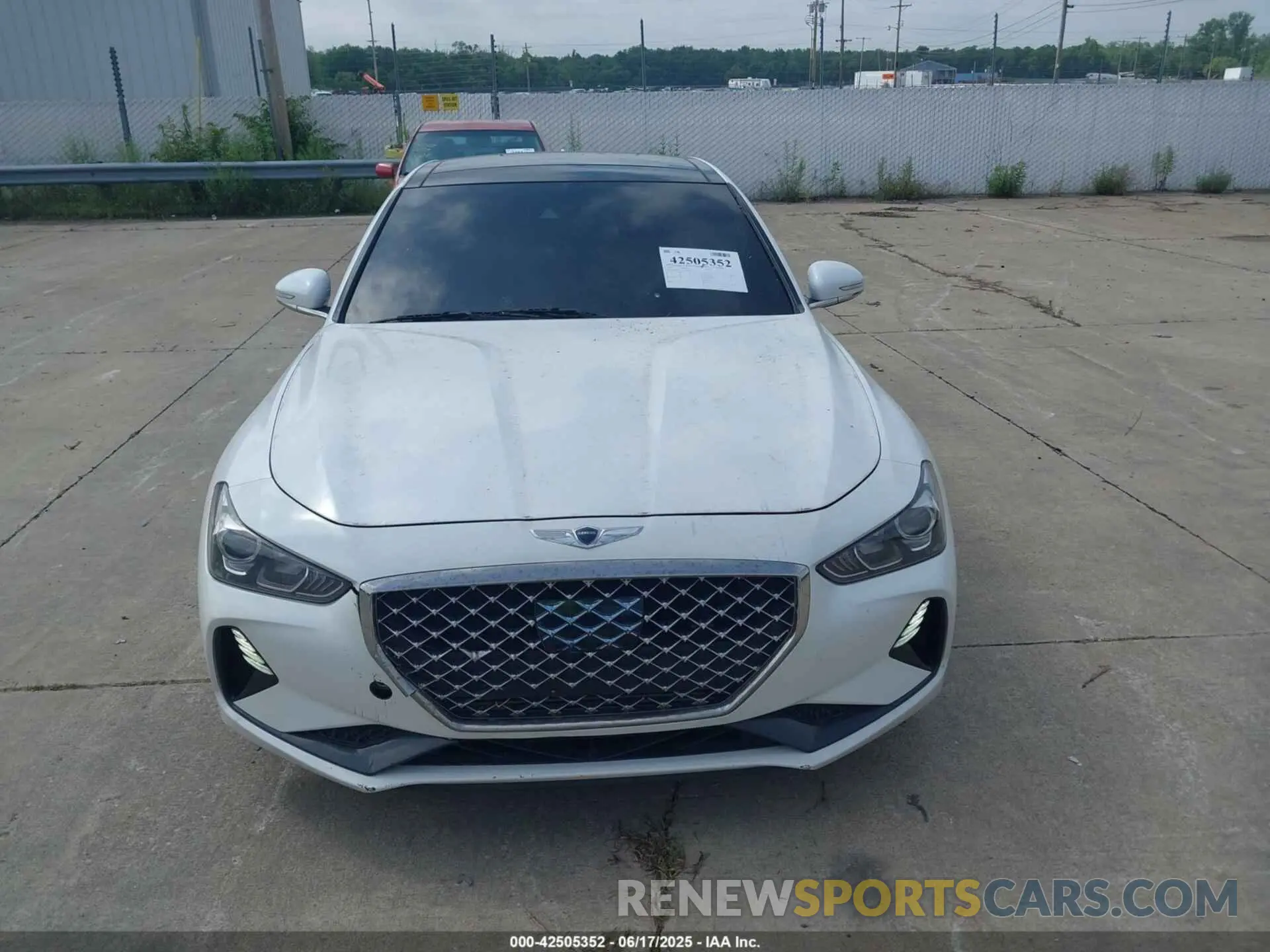 12 Photograph of a damaged car KMTG24LA5LU057278 GENESIS G70 2020