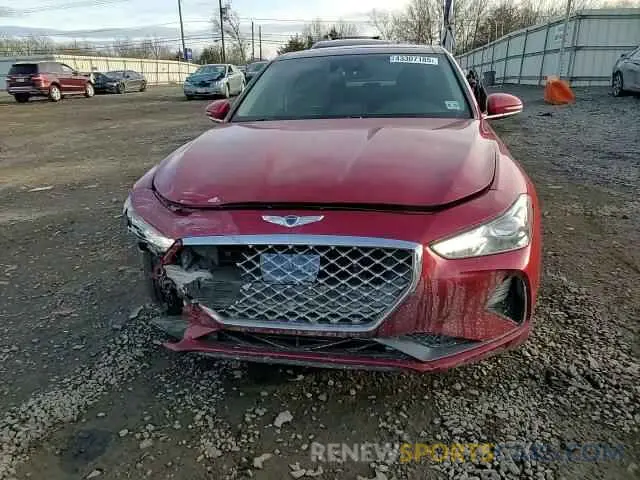 10 Photograph of a damaged car KMTG34LA0LU056732 GENESIS G70 2020