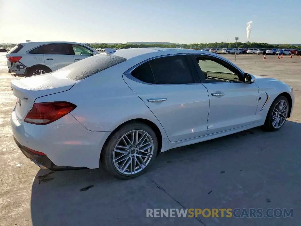 3 Photograph of a damaged car KMTG34LA1LU063284 GENESIS G70 2020
