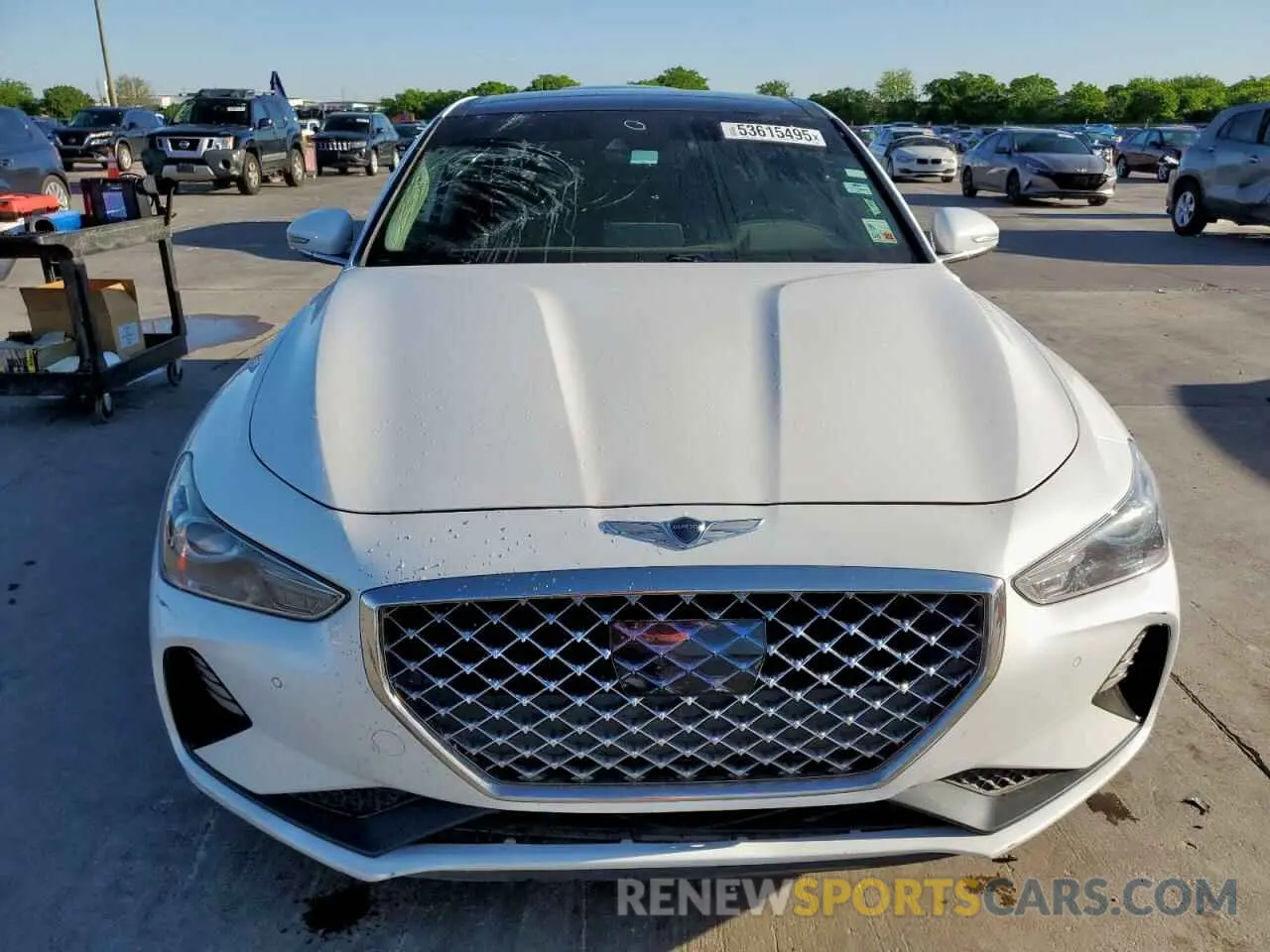 5 Photograph of a damaged car KMTG34LA1LU063284 GENESIS G70 2020