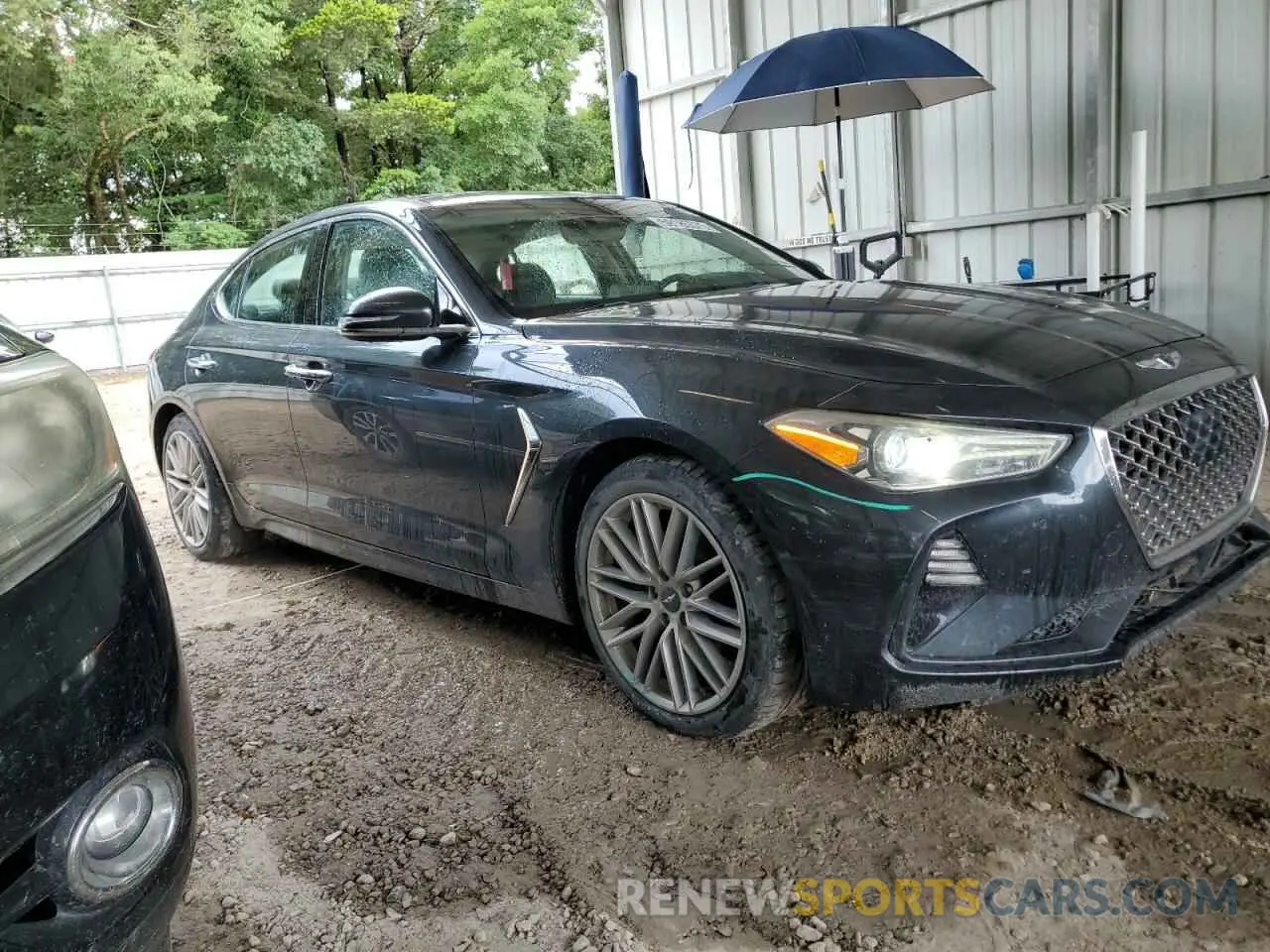 4 Photograph of a damaged car KMTG34LA2LU047675 GENESIS G70 2020
