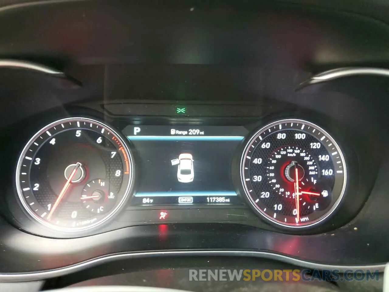 9 Photograph of a damaged car KMTG34LA2LU047675 GENESIS G70 2020