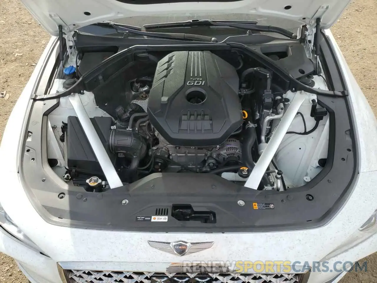 11 Photograph of a damaged car KMTG34LA3LU055977 GENESIS G70 2020