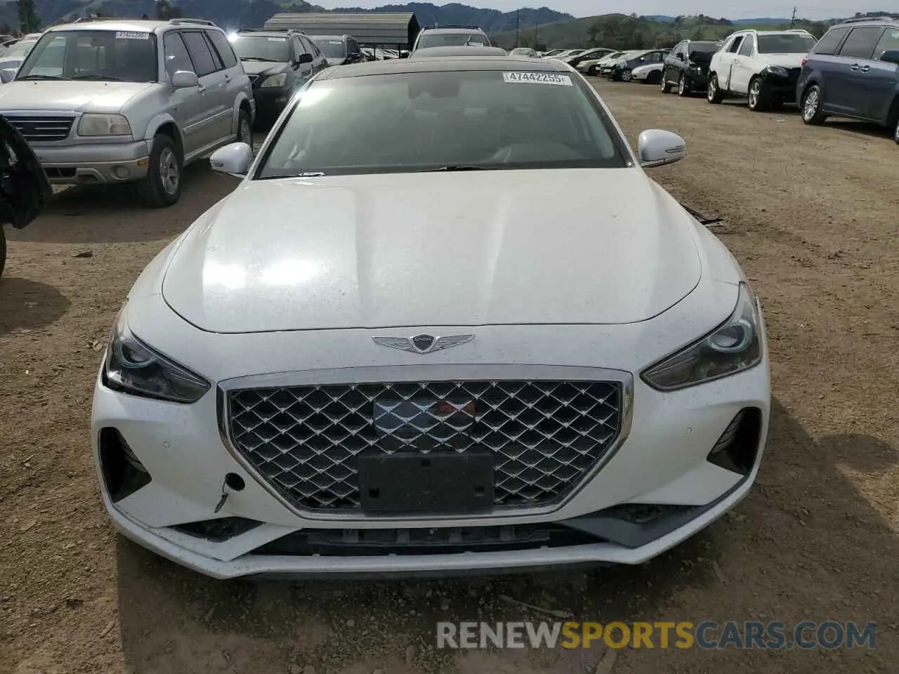 5 Photograph of a damaged car KMTG34LA3LU055977 GENESIS G70 2020