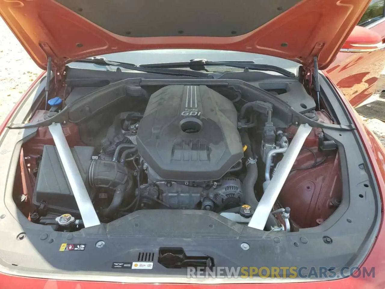 11 Photograph of a damaged car KMTG34LA5LU060257 GENESIS G70 2020