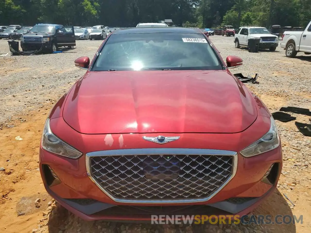5 Photograph of a damaged car KMTG34LA5LU060257 GENESIS G70 2020