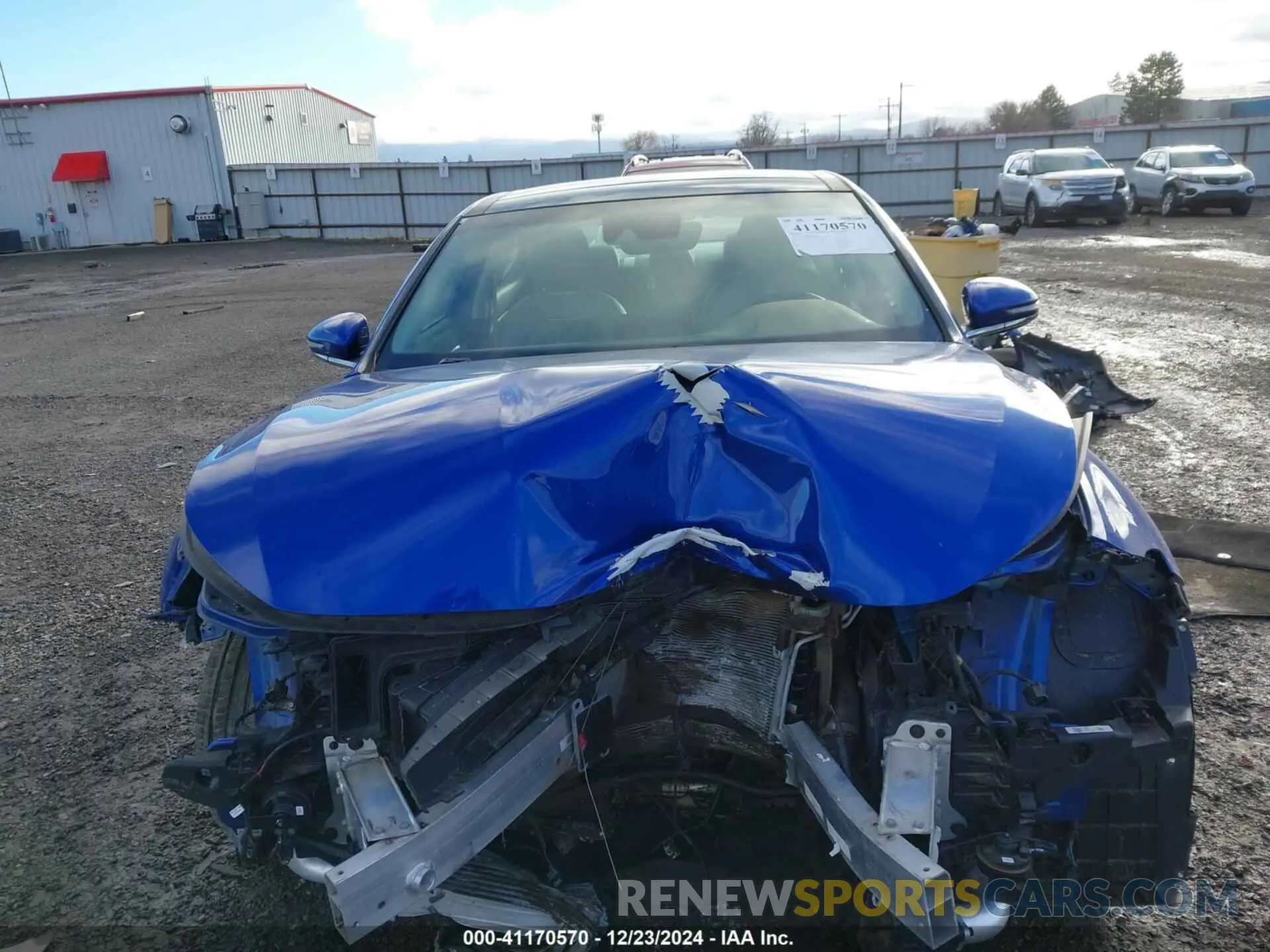 13 Photograph of a damaged car KMTG34LA7LU045274 GENESIS G70 2020