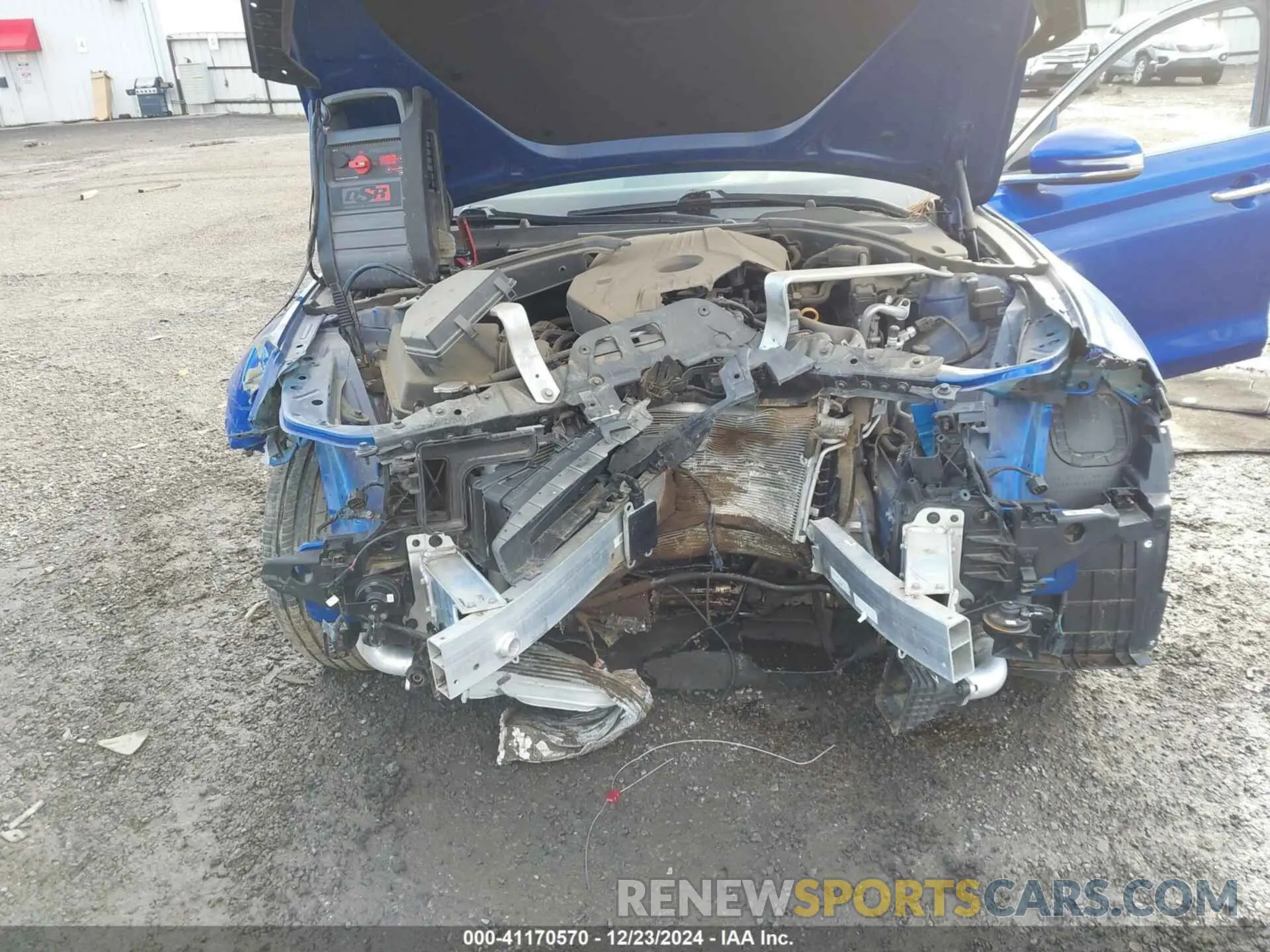 6 Photograph of a damaged car KMTG34LA7LU045274 GENESIS G70 2020