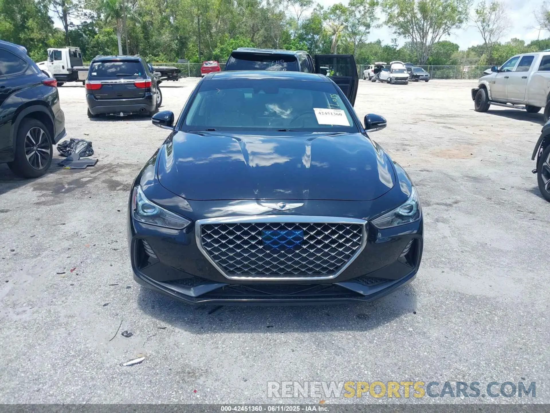 12 Photograph of a damaged car KMTG34LA9LU063789 GENESIS G70 2020