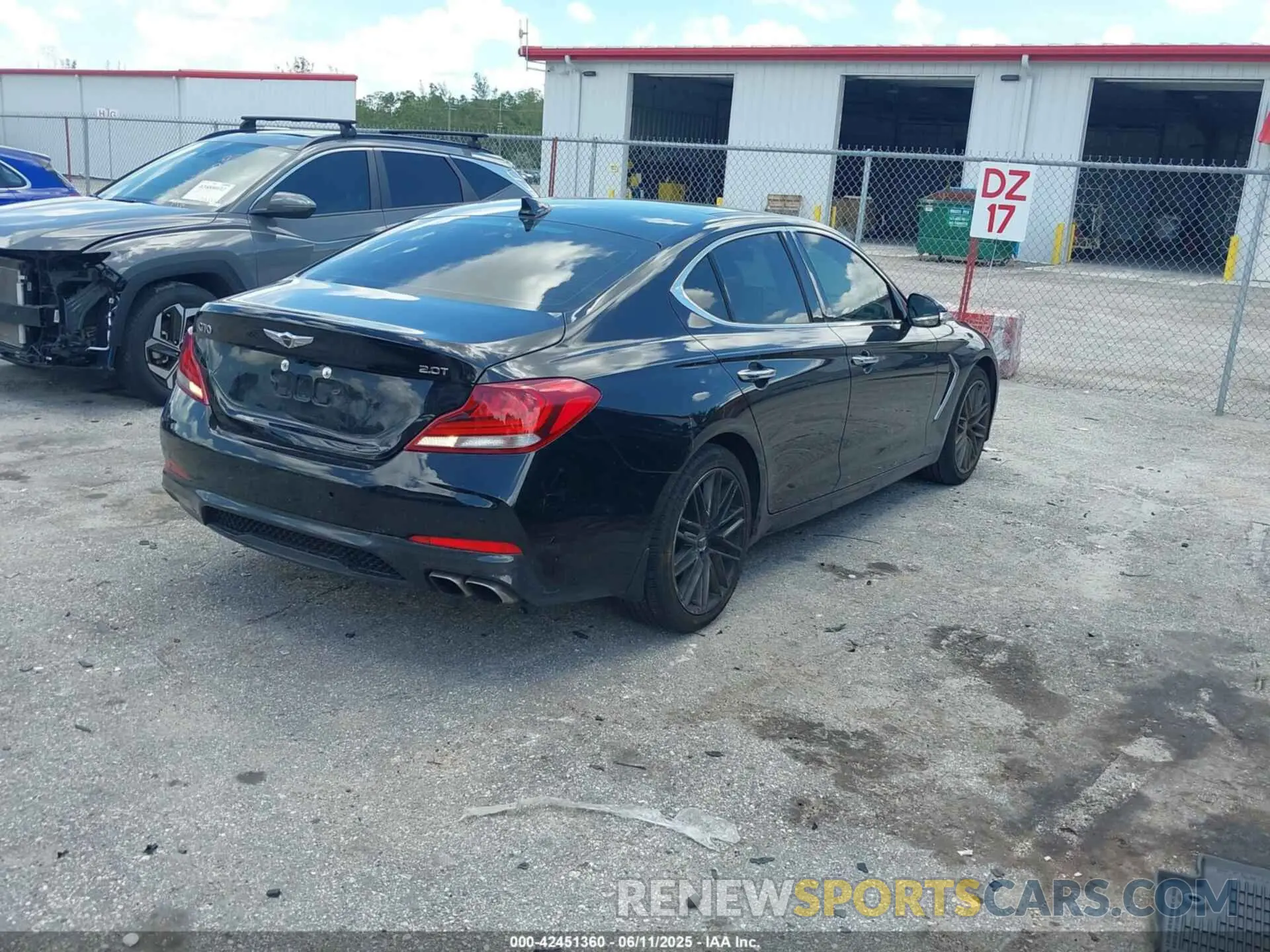 4 Photograph of a damaged car KMTG34LA9LU063789 GENESIS G70 2020