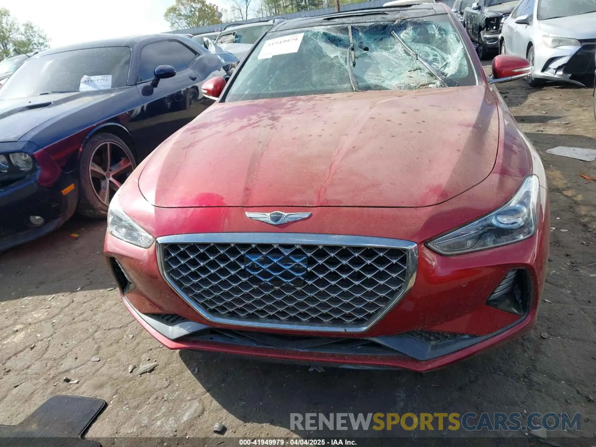 12 Photograph of a damaged car KMTG34LAXLU062859 GENESIS G70 2020