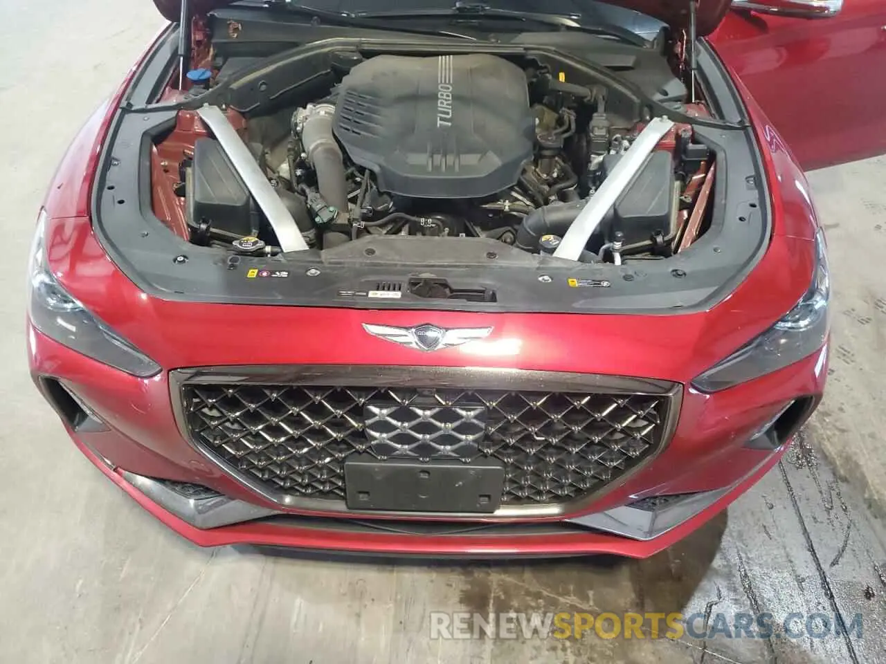11 Photograph of a damaged car KMTG34LE0LU051663 GENESIS G70 2020