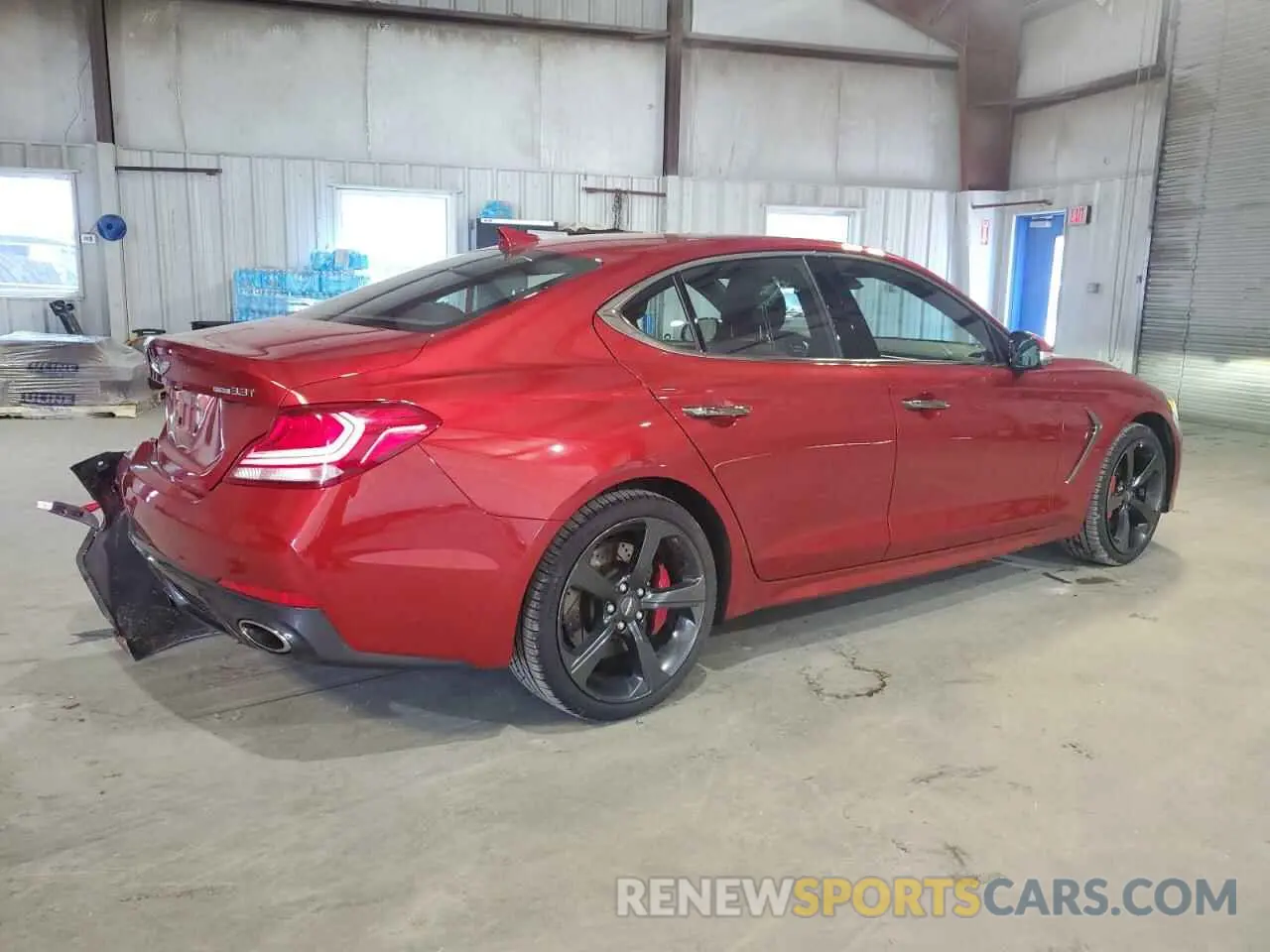 3 Photograph of a damaged car KMTG34LE0LU051663 GENESIS G70 2020