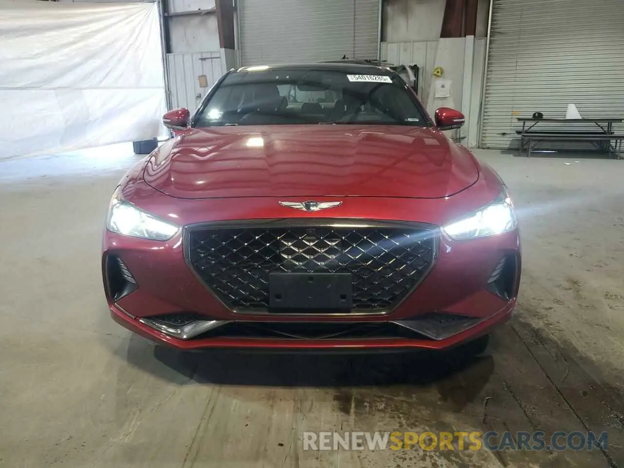 5 Photograph of a damaged car KMTG34LE0LU051663 GENESIS G70 2020