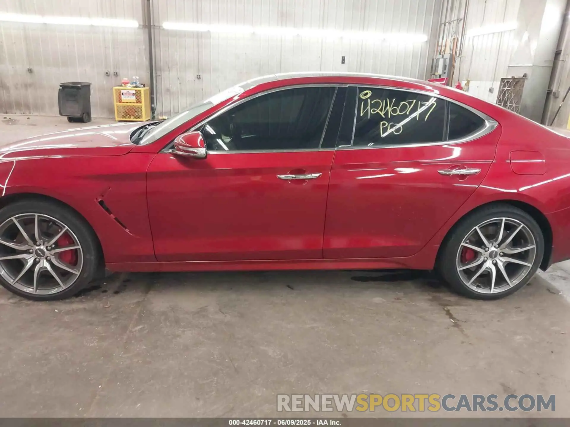 15 Photograph of a damaged car KMTG34LE3LU051639 GENESIS G70 2020