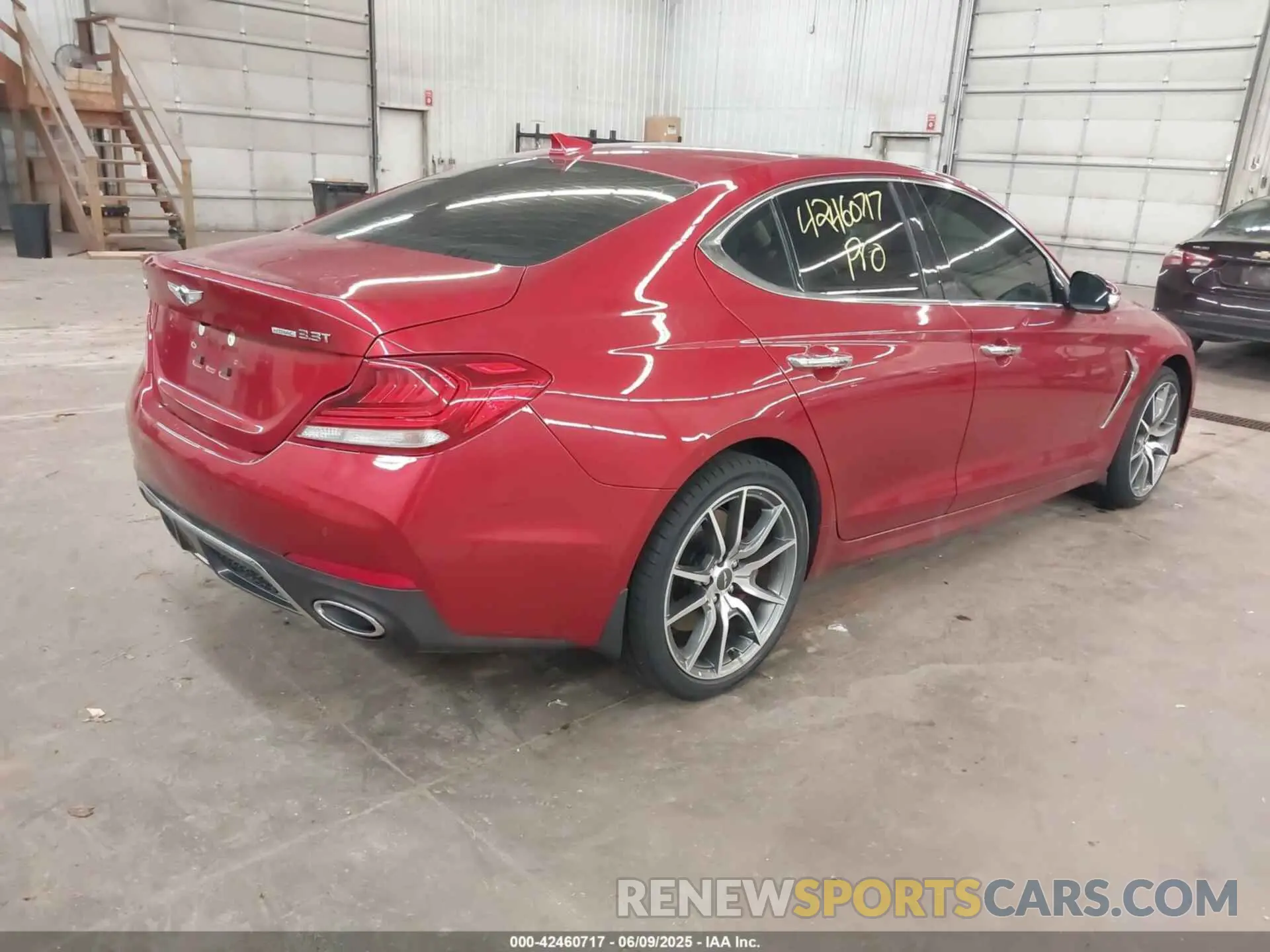 4 Photograph of a damaged car KMTG34LE3LU051639 GENESIS G70 2020