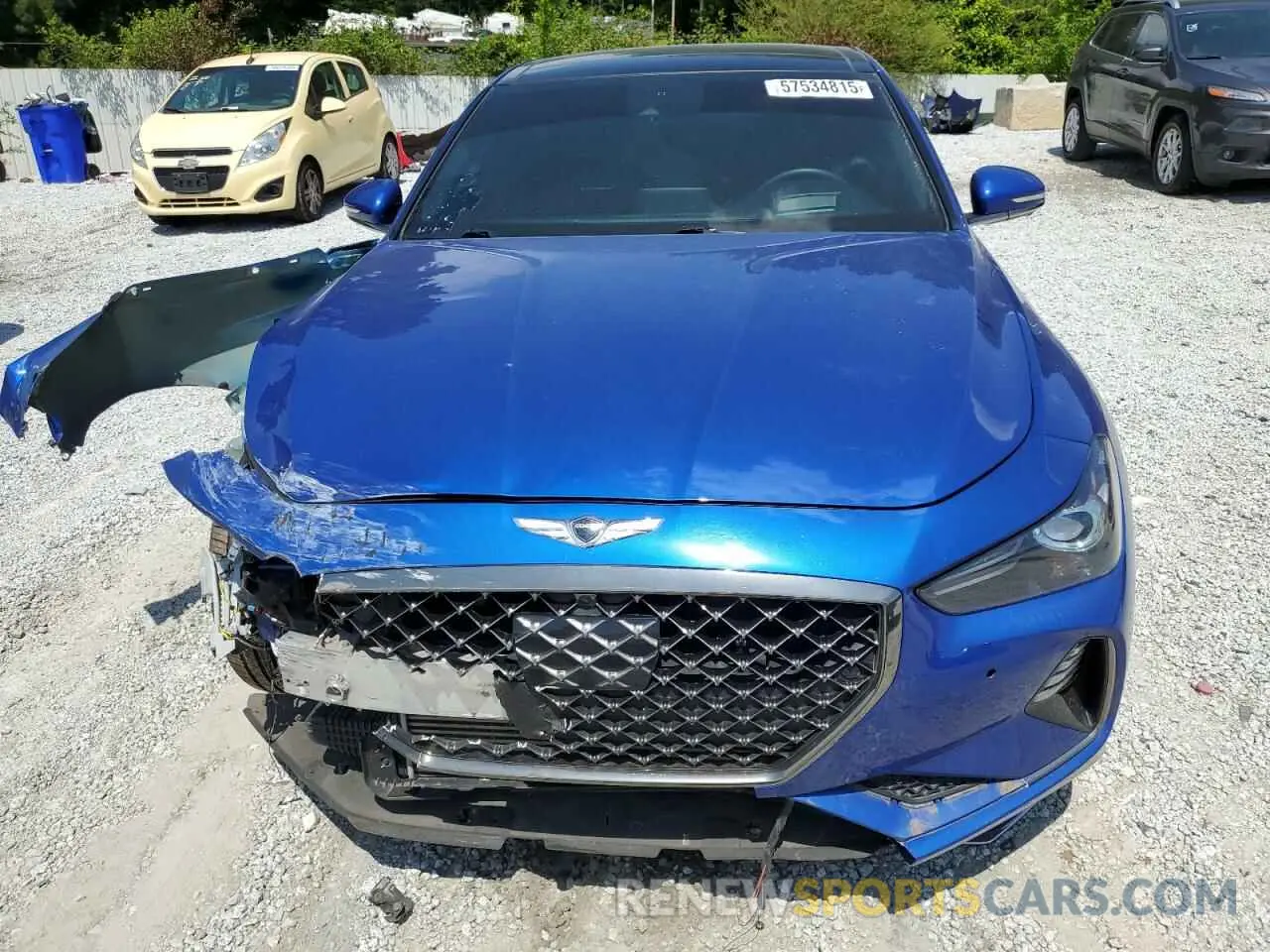 5 Photograph of a damaged car KMTG34LE7LU058061 GENESIS G70 2020