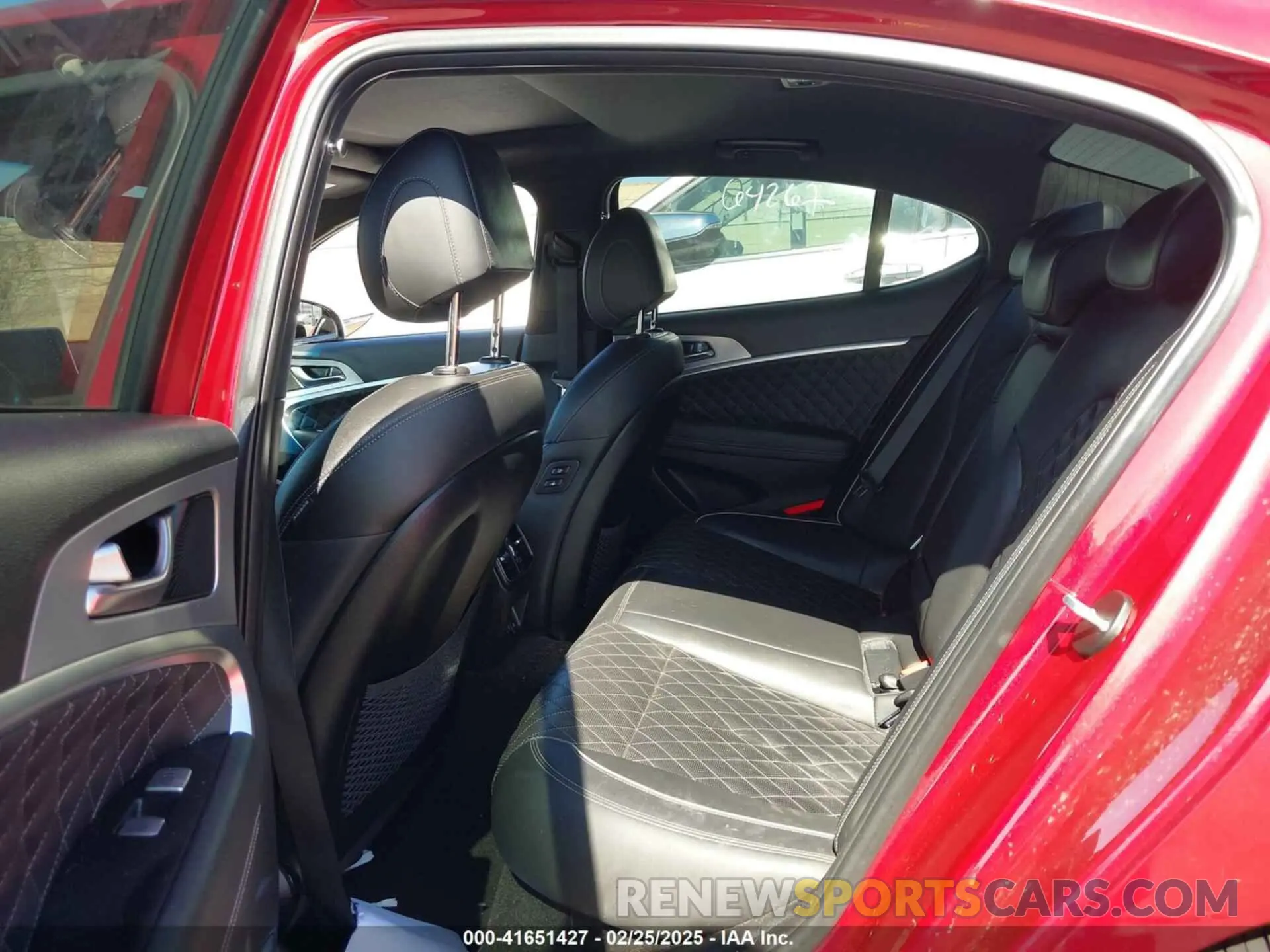 8 Photograph of a damaged car KMTG44LA3LU045365 GENESIS G70 2020